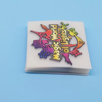 Etiquetas de transferencia de calor de impresión personalizada, para camisetas, ropa, vinilo aterciopelado, impresión al por mayor
