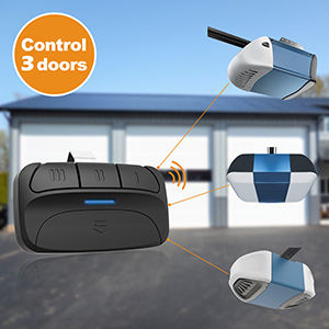 893 Max 3 BOTONES Rf Abridor de puerta de <span class=keywords><strong>garaje</strong></span> Control remoto de reemplazo para Clicker 373LM 973LM 893LM 893MAX - Product Image 3