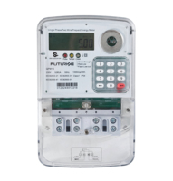 Meter Listrik Prabayar STS Satu Fasa dengan Keypad dan Komunikasi Nirkabel RF/LoRa, Kompatibel dengan Sistem Vending AMR AMI