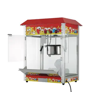 Hoge Efficiëntie Gepofte Maïs Maken Machine Commerciële Gebruikte Popcorn Machines Te Koop Caramel Popcorn Making Machine