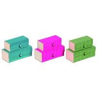 Ensemble de 3 boîtes rondes en bambou écologiques multifonctionnelles pour bijoux, colliers, chocolats, bonbons, sachets de thé, charbon de bois