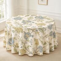 Nappes rondes en polyester personnalisées à faible MOQ pour événements de mariage, banquets et locations de fêtes