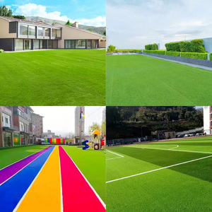Sân cỏ nhân tạo ngoài trời thảm thể thao sàn cho sân vườn bóng đá ban công màu xanh lá cây mái nhà trang trí cỏ phòng tập thể dục cỏ nhân tạo - Product Image 4