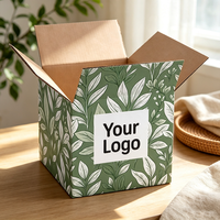 Cajas de Envío Corrugadas Personalizadas para Comercio Electrónico, Cajas de Embalaje de Cartón para Mudanza con Logotipo