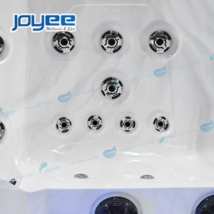 JOYEE Spa extérieur pour 6 personnes pour villa et jardin, bain à remous en acrylique Aristech avec système de contrôle Balboa et jets d'air massants - Product Image 3