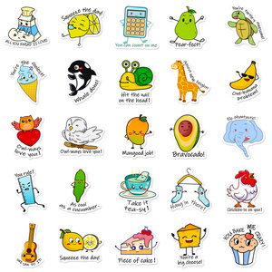 50 Pegatinas Divertidas con Juguetes de Palabras de Animales en Inglés, Pegatinas de Recompensa para Niños en el Aula - Product Image 6