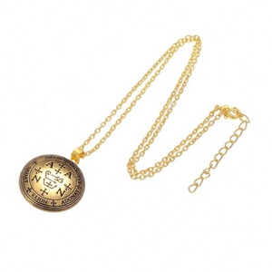 Sigillo di arcangelo Thavael Enochian collane con ciondolo talismano amuleto angelo gioielli collana Vintage Unisex - Product Image 5