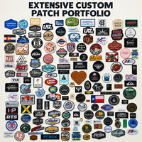 Écussons personnalisés avec logo, brodés, tissés, en PVC, en caoutchouc, en cuir et étiquettes métalliques pour chapeaux, vêtements, sacs