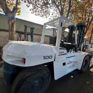 รถยก TCM 10T มือสอง  3ม. 4ม. 5ม. 6ม. พร้อมอุปกรณ์เลื่อนด้านข้าง ปรับระดับได้ ใช้งานกลางแจ้ง รถยกเครื่องยนต์เบนซิน - Product Image 2