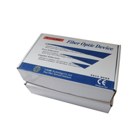 Convertidor de Medios de Fibra Óptica Gigabit 1RJ45 + 1Fibra, Convertidor Óptico Netlink 10/100/1000M Monomodo 20 KM