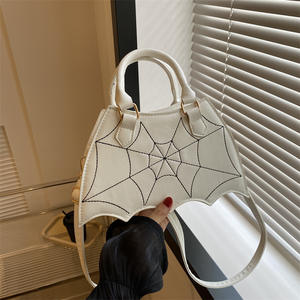Sac à main fantaisie en forme de toile d'araignée, sac à bandoulière gothique avec sangle amovible pour le streetwear Y2K et Halloween - Product Image 2