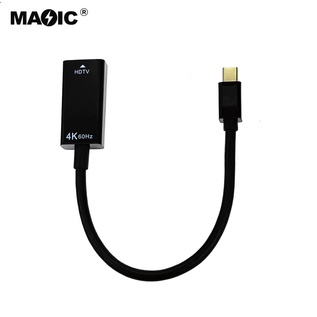 Top Sale High Speed 18Gbps UHD 4K 60Hz MDP to HDMI Video Converter Mini DP to HDMI Adapter for Projector and MacBook