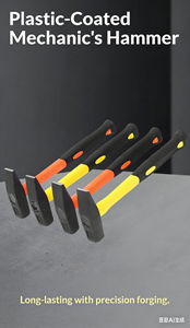 <span class=keywords><strong>Marteau</strong></span> <span class=keywords><strong>de</strong></span> charpentier à tête plate en forme <span class=keywords><strong>de</strong></span> bec <span class=keywords><strong>de</strong></span> canard, avec manche en plastique, anti-vibration, antidérapant, poignée bicolore, pour la construction - Product Image 6