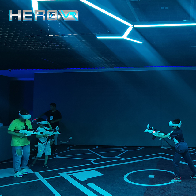HEROVR Pvp Pve 4 Players Shooting PPgun Games Boss VR Arena Park Virtual Reality Free Roam