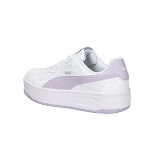 Sneakers da Donna Puma Wisteria Bianche e Viola, Stile Platform in Tela, Scarpe Trendy - Product Image 3