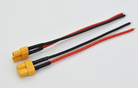 Câble en silicone multibrins OEM Amass avec connecteurs XT30 XT60 XT90 et banane pour chargeur de batterie RC LiPo FPV Drone et alimentation de drone