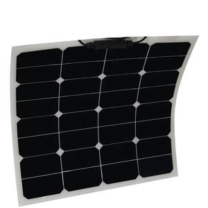 Panneau solaire monocristallin semi-flexible adhésif personnalisé <span class=keywords><strong>50W</strong></span>, efficacité 20,2%, garantie 5 ans, 24V, prix usine - Product Image 2