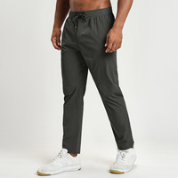 Pantalones Deportivos de Pierna Ancha para Hombre, Estilo Atlético, para Gimnasio, Entrenamiento, Casuales, Holgados, Largos, con Cordón Ajustable