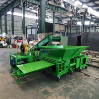 Presse à briquettes de copeaux d'aluminium haute efficacité en gros avec moteur à commande automatique, puissance 30 kW, garantie 1 an