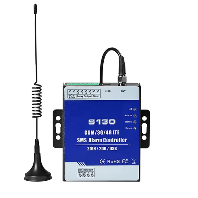 Hot Selling 2G/4G GSM Relay S130 Supervision and Monitoring Alarm Systems for Pumping Stations Transformer Stations