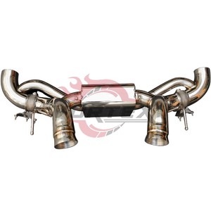Sistema de Escape Catback Valvetronic de Acero Inoxidable Vortex Factory ODM OEM para McLaren GT Valve 4.0T Azul Quemado - Product Image 4