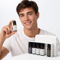 Ensemble cadeau d'huiles essentielles naturelles biologiques en gros, diffuseur, massage, lavande, menthe, arbre à thé, eucalyptus, rose, cassia, gingembre, parfum
