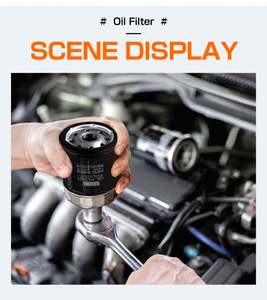 Kit de repuesto de filtro de aceite MASUMA, fácil instalación, sello fiable F6A CS22S 15601-67201 - Product Image 4