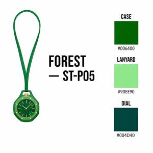 นาฬิกา Sparktime Green Octagon Resin  วัสดุไบโอเซรามิก ABS ขนาด 40 มม. ระบบอนาล็อก ควอตซ์  สำหรับทุกเพศ ดีไซน์หรูหราทันสมัย  เข็มเรืองแสง  หน้าปัดกระจกมิเนอรัล - Product Image 6