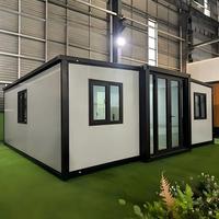 Maison de jardin modulaire préfabriquée, conteneurs pour hôtels et complexes hôteliers, maison conteneur pliable et extensible de 40 pieds pour maison de luxe extérieure