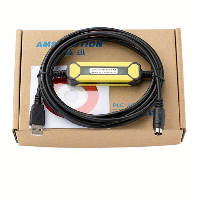 Compatible with Delta PLC Programming EC3 ES2 EH Data DVP Communication 3m Download USB ACAB230