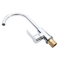 Robinet de cuisine moderne à poignée unique en acier inoxydable 304 avec jet pluie, support au sol et barre coulissante, robinet de douche pluie