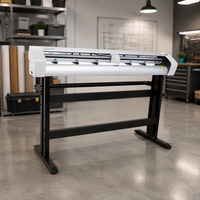 Traceur de découpe automatique de 48 pouces avec capteur optique et système d'alignement automatique pour la découpe de vinyle, d'autocollants et d'étiquettes