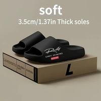 Zapatillas de Agua Unisex para Adultos, Diseño Hueco, Suela Blanda y Gruesa, para Playa, Verano, Uso Casual al Aire Libre, Colores Negro, Café y Blanco