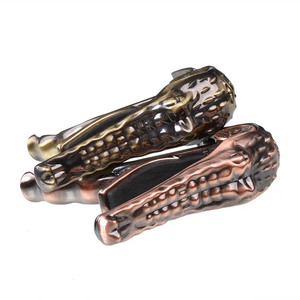 Capo para Guitarra Acústica Alice A007G con Forma de Cabeza de Cocodrilo, Afinación Rápida, Nuevo, Cromado - Product Image 4
