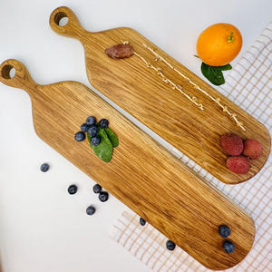 <span class=keywords><strong>Planche</strong></span> à apéritif en bois <span class=keywords><strong>personnalisée</strong></span> extra longue Charcuterie Fromage Pain Viande Plateau de service <span class=keywords><strong>Planche</strong></span> à découper pour décoration - Product Image 3