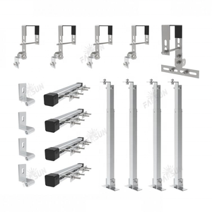 Soporte de montaje en pared con riel ajustable para panel solar FarSun, soporte de montaje solar para balcón doméstico - Product Image 2