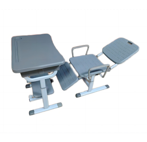 Mobiliario Escolar al por Mayor OEM, Escritorio y Silla <span class=keywords><strong>de</strong></span> Aula <span class=keywords><strong>de</strong></span> Metal con Diseño Moderno para Adolescentes, Ideal para Dormitorios <span class=keywords><strong>de</strong></span> Apartamentos - Product Image 1