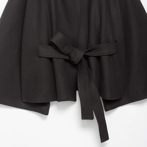 SHENZHU Abrigo de Mujer 2025, Nuevo Estilo de Moda, Cinturón Decorado con Tela de Lana, Chaqueta Vintage de Manga Larga, Sobrecamisa Chic - Product Image 5