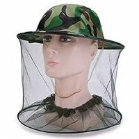 Chapeau de pêche anti-moustiques et anti-insectes pour l'extérieur, avec filet dissimulé, idéal pour diverses situations