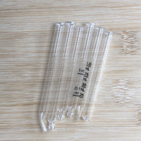 Pipette en verre graduée pour huile essentielle flacon compte-gouttes en verre pipette compte-gouttes pour les yeux