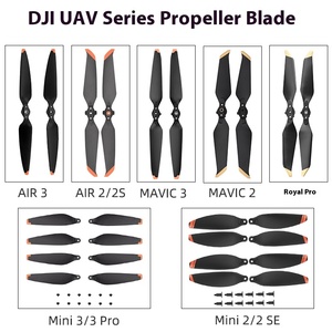 ใบพัดโดรน Yu3/AIR3/<span class=keywords><strong>2S</strong></span> วัสดุ PC 2 คู่ แบบ CW/CCW ติดตั้งง่ายในคลิกเดียว ลดเสียงรบกวน 4dB - Product Image 2
