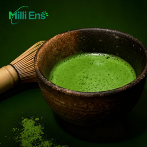 Matcha en Polvo Orgánico Certificado (USDA/UE), Mezcla Definitiva <span class=keywords><strong>Sin</strong></span> Azúcar y <span class=keywords><strong>Sin</strong></span> <span class=keywords><strong>Gluten</strong></span> para Preparar Postres, Té Verde Matcha - Product Image 6