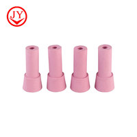 Buse de sablage en céramique rose résistante aux hautes températures, buse de remplacement pour pistolet de sablage