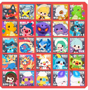 YZ Goodies Crystal Gameboy Box Karten Chinesisch Primordial Graded Extended Art Custom Pokemoned <span class=keywords><strong>3D</strong></span> Retro Tarjeta holográfica - Product Image 3