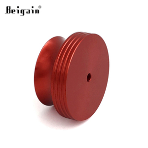 Pièces usinées CNC sur mesure, stabilisateur de poids pour disque vinyle <span class=keywords><strong>LP</strong></span> HiFi en or doux, usinage CNC pour tourne-disque - Product Image 3