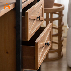 Mamba Gỗ Đồ Nội Thất Nhà Phòng Khách Tủ Đa Ngăn Kéo Với Mở Kệ Lưu Trữ Nhà - Product Image 3