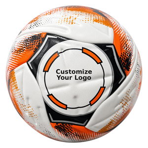 Ballon de football personnalisable taille 5 en cuir PU thermocollé, durable, pour l'entraînement - Product Image 2