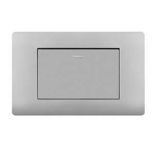 Interrupteur mural et prise de courant interchangeables standard américain 1/2 1/3, interrupteur et prise de courant standard EU/UK, avec USB Type-C - Product Image 1