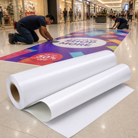 Rouleau de vinyle auto-adhésif compatible latex, écologique, résistant à l'eau, mat ou brillant en PVC pour impression numérique de signalétique