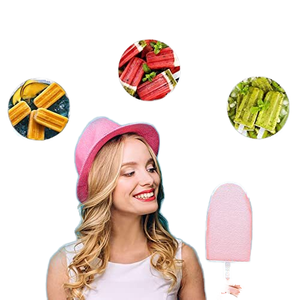 Hot bán thân thiện với môi Silicone khuôn Khối Nhà sản xuất và <span class=keywords><strong>Ice</strong></span> Cream Popsicle khuôn mẫu - Product Image 4